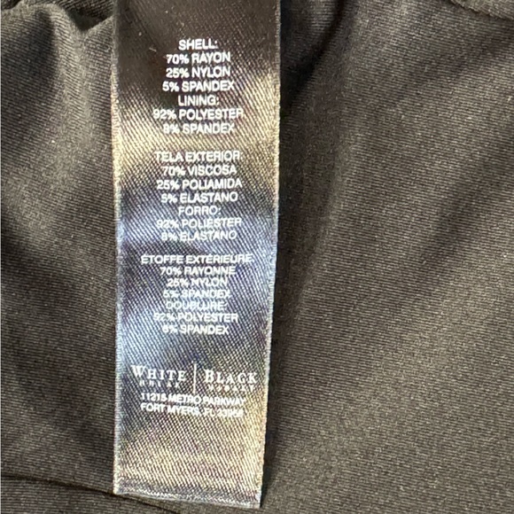 WHBM Colorblock Sheath Dress Sz 6 - Picture 14 of 15